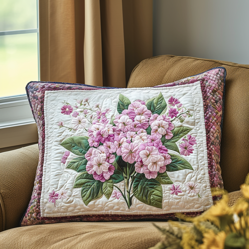 Wild Blossom Quilted Bedding Pillow Case NCU0DV5578