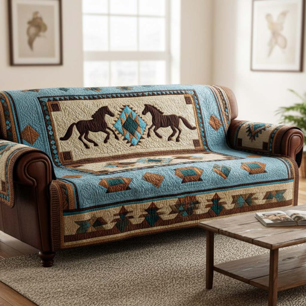 Wild Harmony Quilted Sofa Cover NCU0NT10654