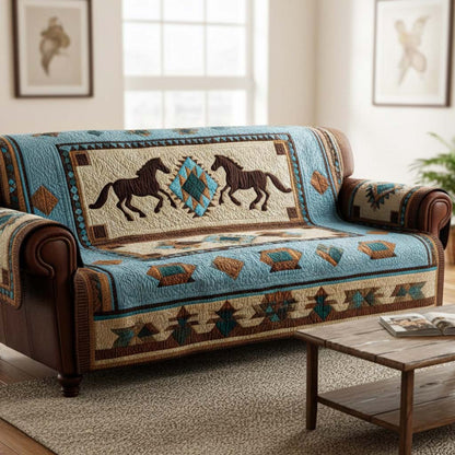 Wild Harmony Quilted Sofa Cover NCU0NT10654