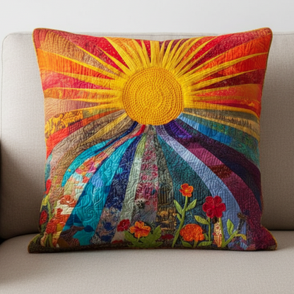 Wild Meadow Quilted Pillow Case NCU0NT10899