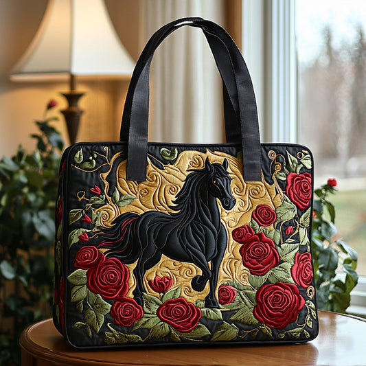 Wild Bloom Quilted Tote Bag NCU0DV6767