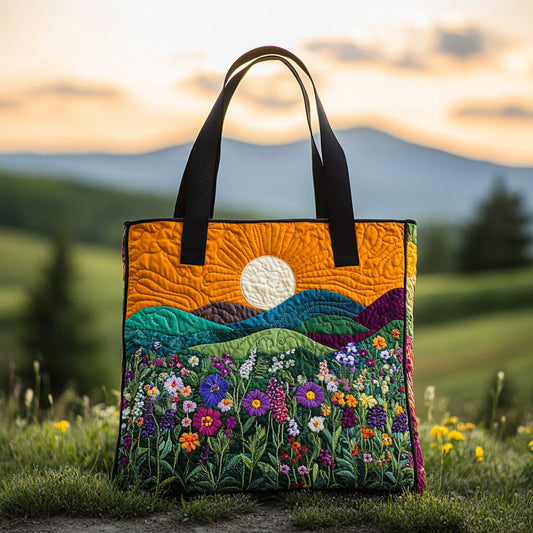 Wild Bloom Quilted Tote Bag NCU0DV6927