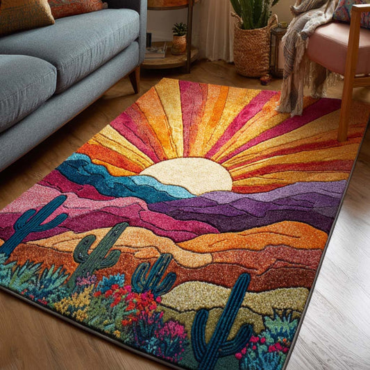 Wild Cactus Area Rug NCU0NT10119