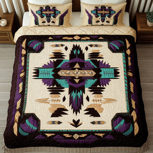 Wild Canyon 3-Piece Quilted Bedding Set NCU0NT2498