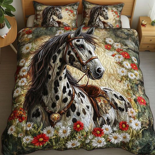 Wild Elegance 3-Piece Quilted Bedding Set NCU0NT5928