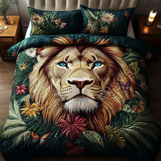 Wild Elegance 3-Piece Quilted Bedding Set NCU0VH2335