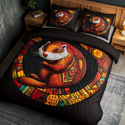 Wild Escape 3-Piece Quilted Bedding Set NCU0DK6553