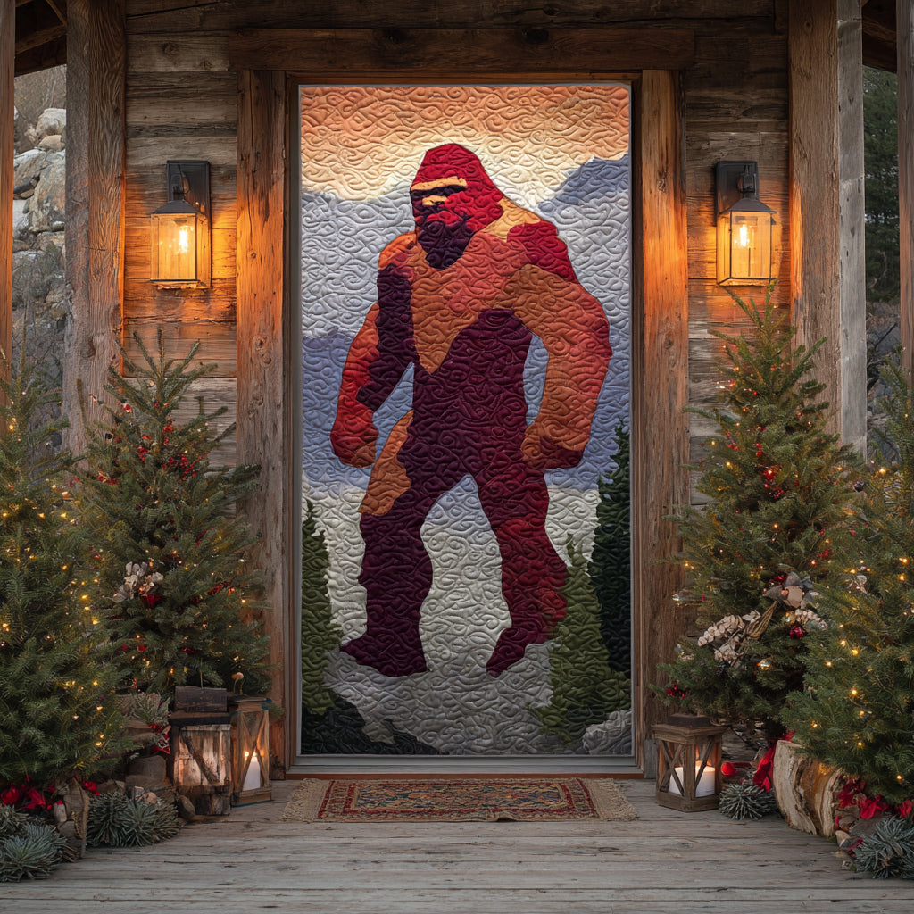 Wild Footprints Quilted Door Cover NCU0DV8540