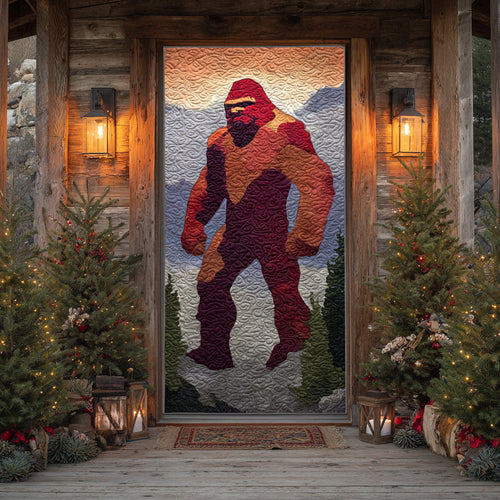 Wild Footprints Quilted Door Cover NCU0DV8540