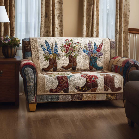 Wild Frontier Quilted Sofa Cover NCU0NT10839