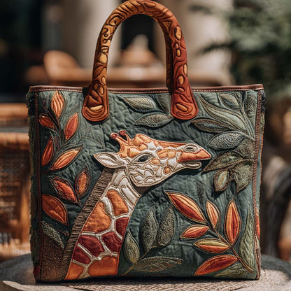 Wild Gaze Quilted Tote Bag NCU0PT9452