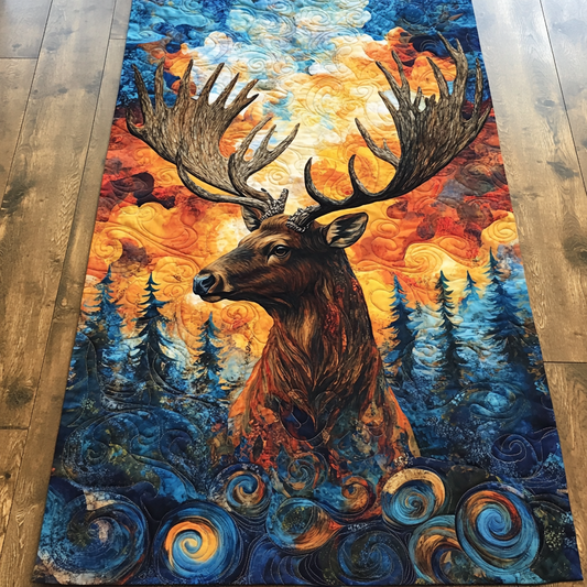 Wild Grace Quilted Table Runner NCU0DK4815