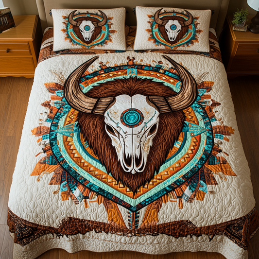 Wild Guardian 3-Piece Quilted Bedding Set NCU0VH1338
