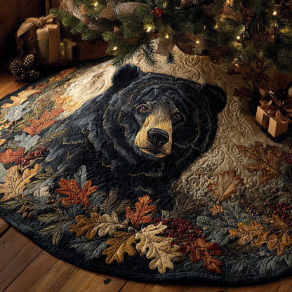 Wild Guardian Christmas Quilted Tree Skirt NCU0TV765