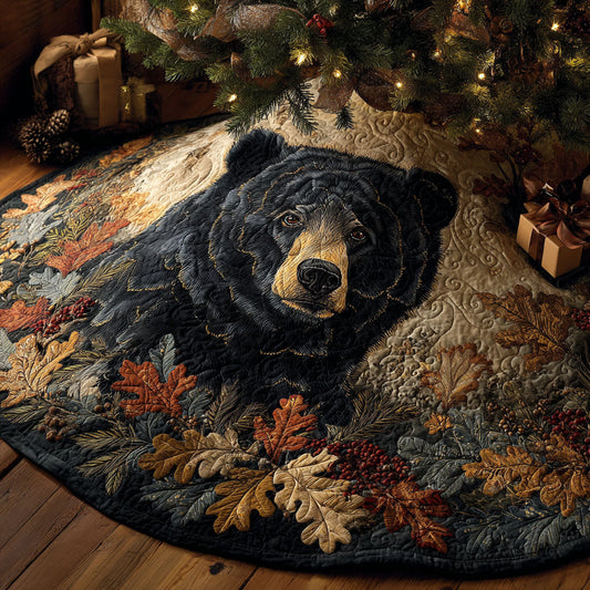 Wild Guardian Christmas Quilted Tree Skirt NCU0TV765