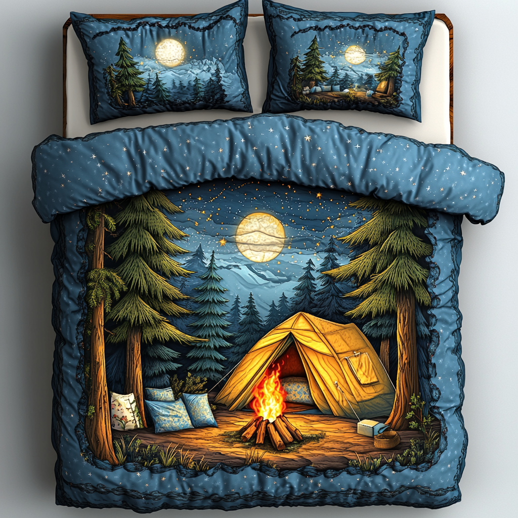 Wild Haven 3-Piece Quilted Bedding Set NCU0DK5519