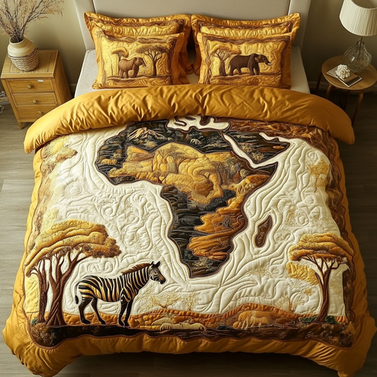 Wild Haven 3-Piece Quilted Bedding Set NCU0VH5560