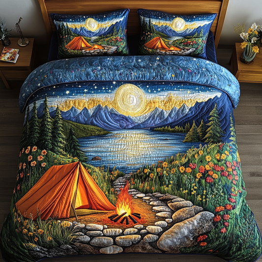Wild Haven 3-Piece Quilted Bedding Set NCU0VL2096