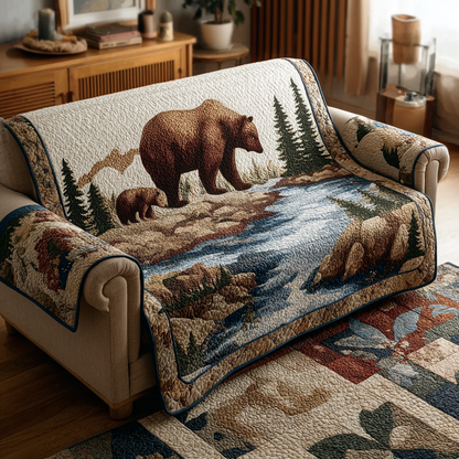 Wild Haven Quilted Sofa Cover NCU0DK10535