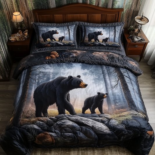 Wild Heart 3-Piece Quilted Bedding Set NCU0DK6821