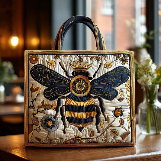 Wild Honey Quilted Tote Bag NCU0NT8626
