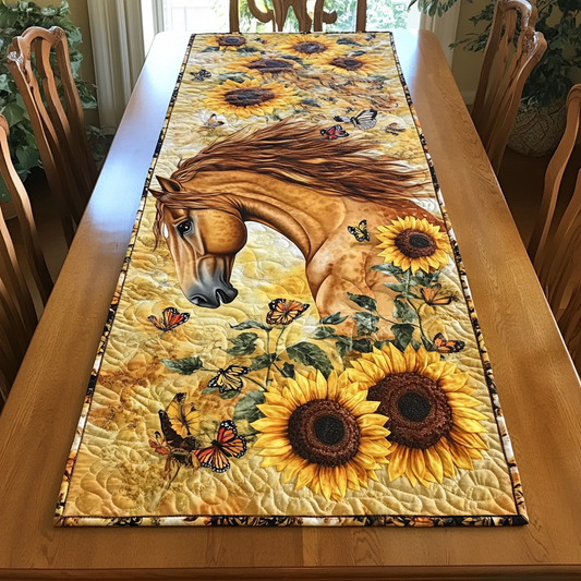Wild Hoof Quilted Table Runner NCU0DK4357
