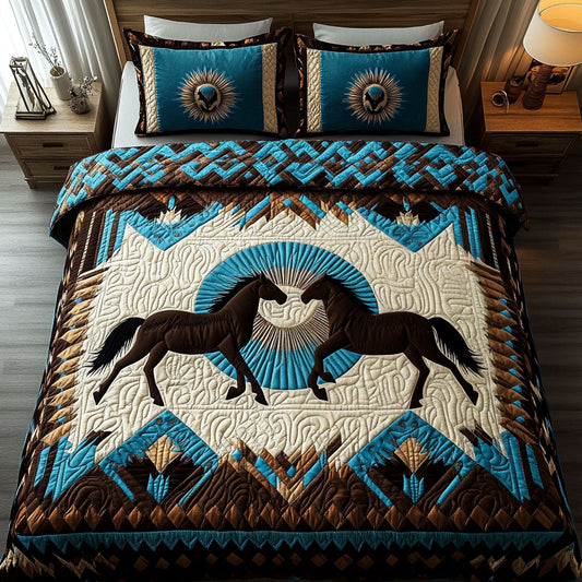 Wild Horizon 3-Piece Quilted Bedding Set NCU0PT3915