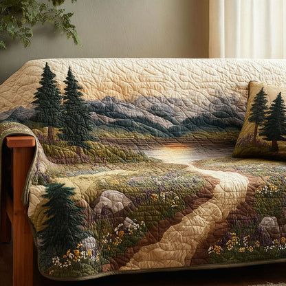 Wild Horizon Quilted Sofa Cover NCU0DK11671