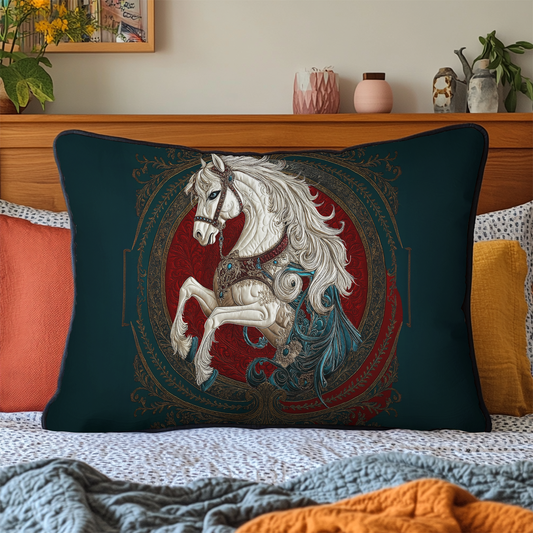 Wild Horse Quilted Bedding Pillow Case NCU0DK8341
