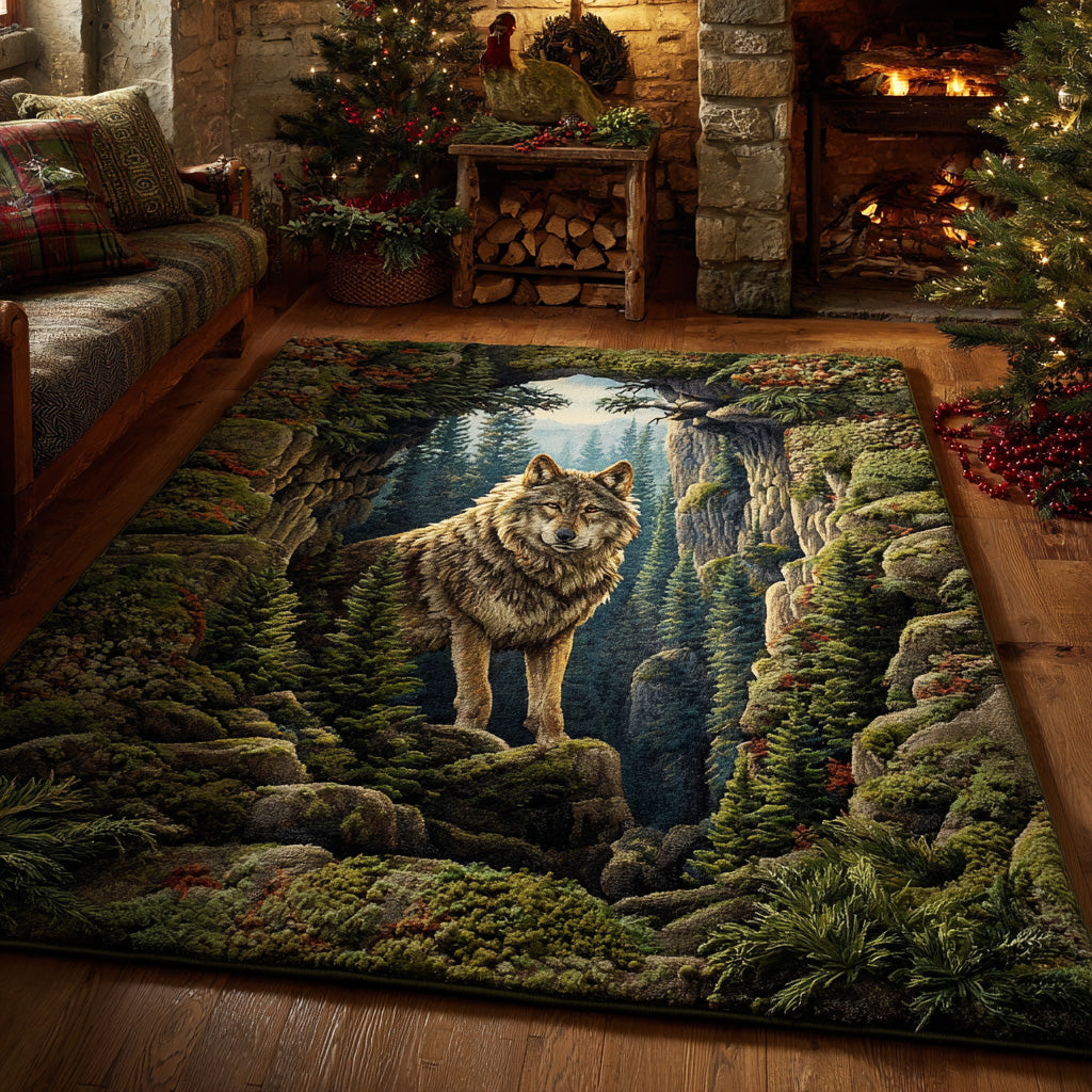 Wild Howl Area Rug NCU0TD1988