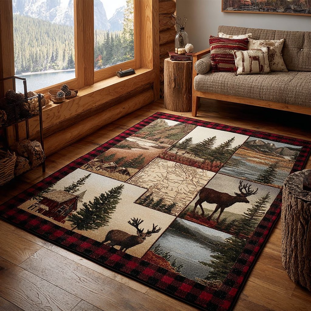 Wild Journey Area Rug NCU0DK11010 – Vantique