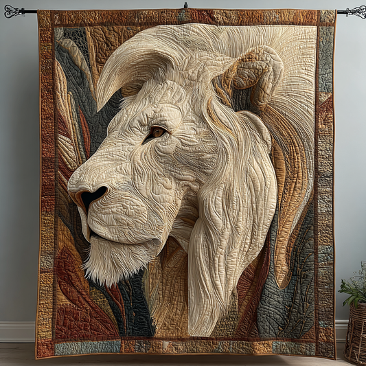 Wild Lion Quilted Blanket NCU0DK8402