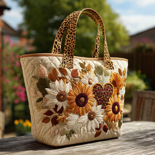 Wild Love Quilted Tote Bag NCU0VL2813
