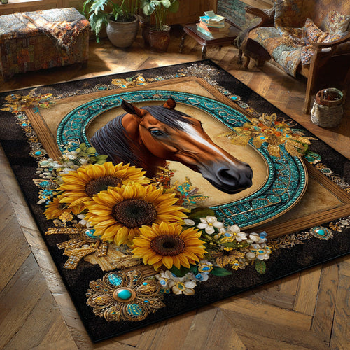 Wild Mustang Area Rug NCU0TD2109