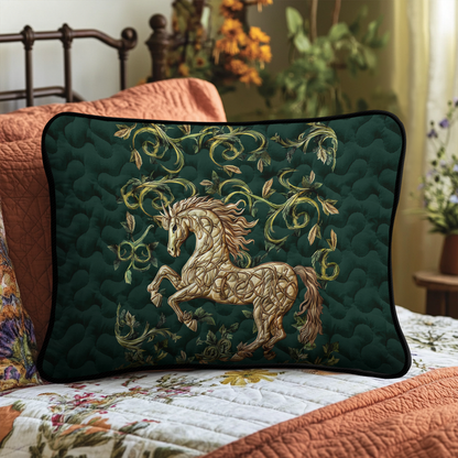 Wild Mustang Quilted Bedding Pillow Case NCU0DK4298