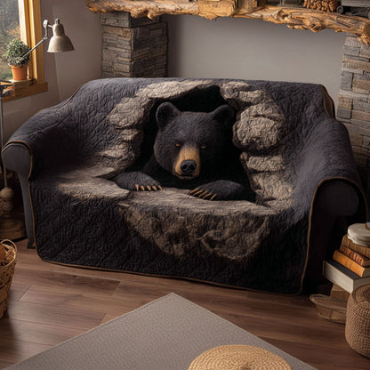 Wild Animal Quilted Sofa Cover NCU0VT306