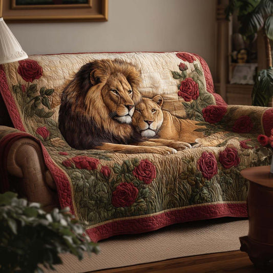 Wild Pair Quilted Sofa Cover NCU0NT11417