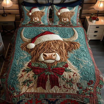 Wild Pastures 3-Piece Quilted Bedding Set NCU0PT2453