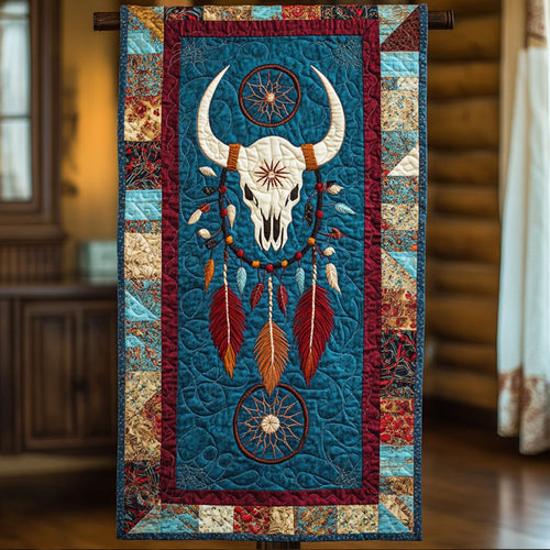 Wild Patterns Quilted Table Runner NCU0PT7075