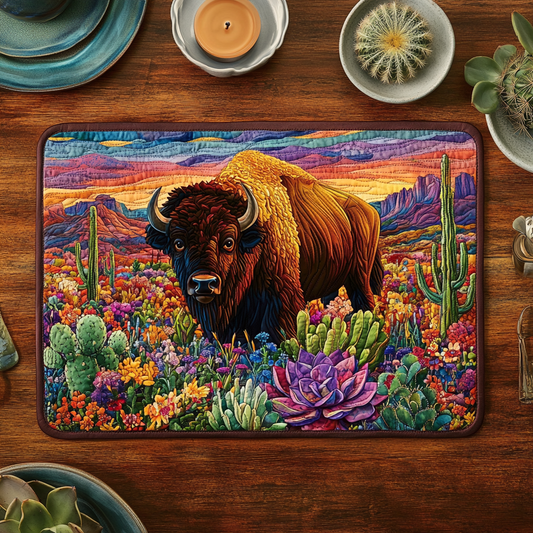Wild Plains Quilted Place Mat NCU0VH5230