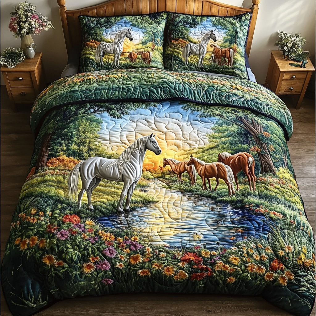Wild River 3-Piece Quilted Bedding Set NCU0VH2751