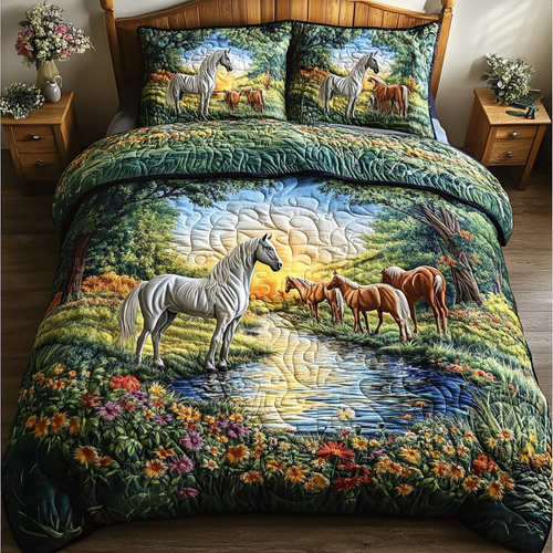 Wild River 3-Piece Quilted Bedding Set NCU0VH2751