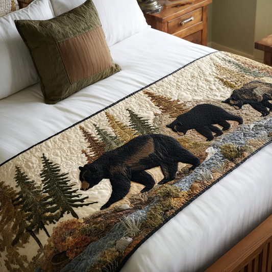 Wild River Run Quilted Bed Runner NCU0PT8385