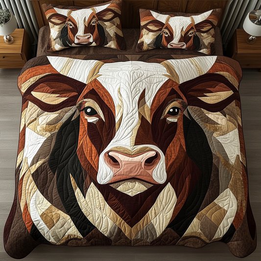 Wild Roamer 3-Piece Quilted Bedding Set NCU0VH3259