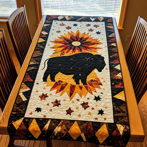 Wild Roamer Quilted Table Runner NCU0DK4396