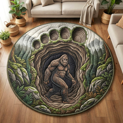 Wild Sentinel Quilted Round Mat NCU0TV1651