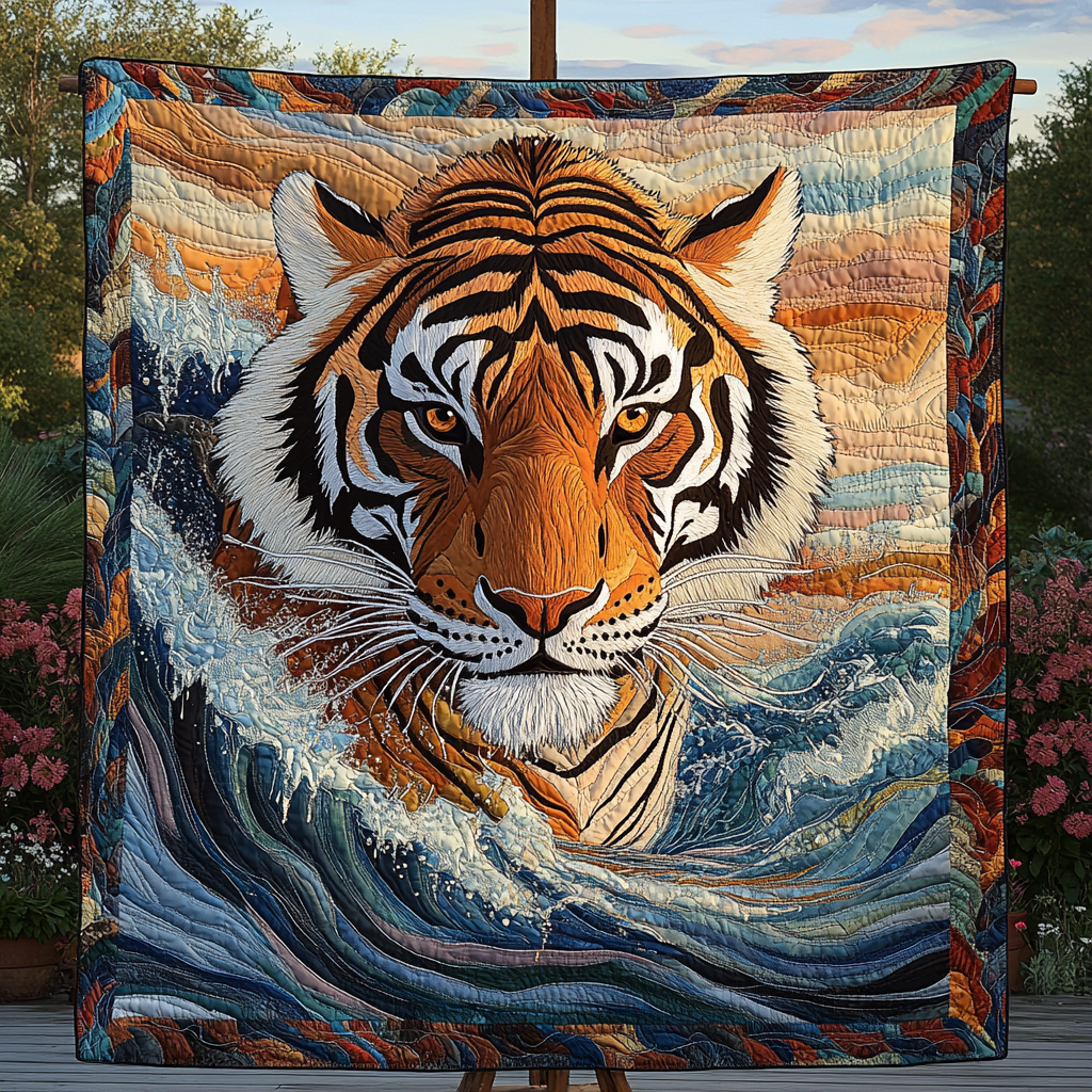 Wild Serenade Quilted Blanket NCU0DK1846