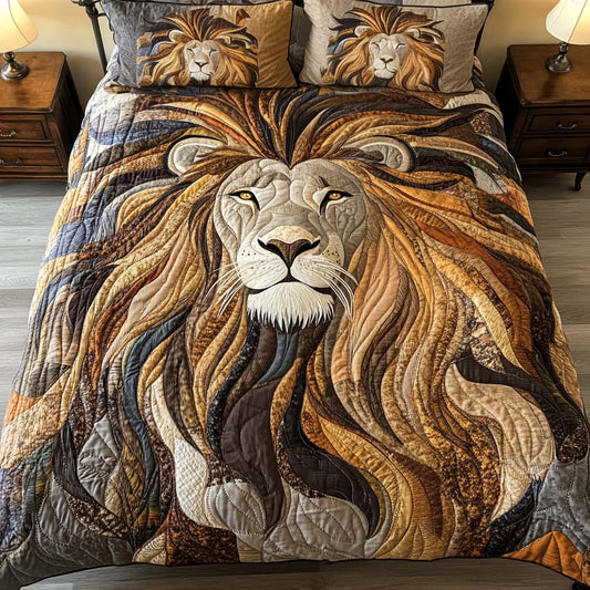 Wild Serenity 3-Piece Quilted Bedding Set NCU0NT2417