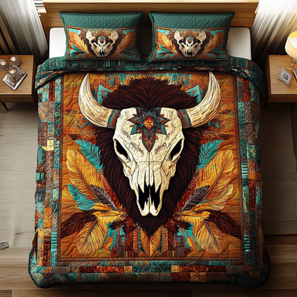 Wild Soul 3-Piece Quilted Bedding Set NCU0DV3707