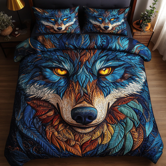 Wild Spirit Awakens Quilted Bedding Set NCU0DK6496